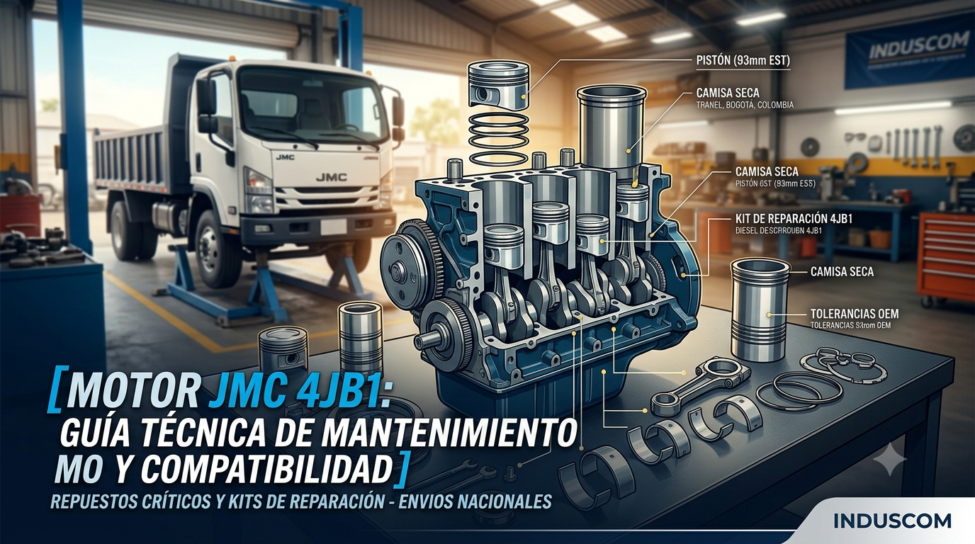 Motor JMC 4JB1 El Motor Isuzu
