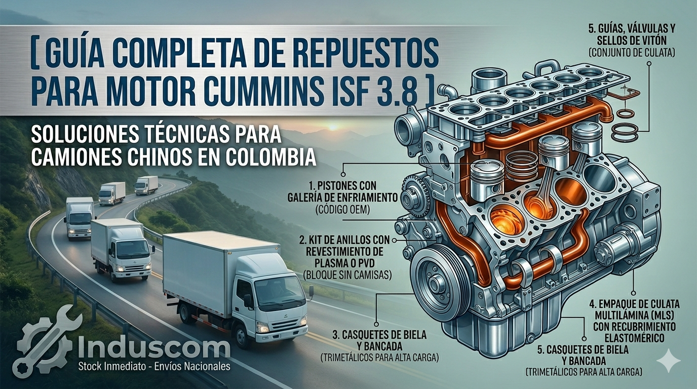 REPUESTOS CUMMINS ISF 3.8