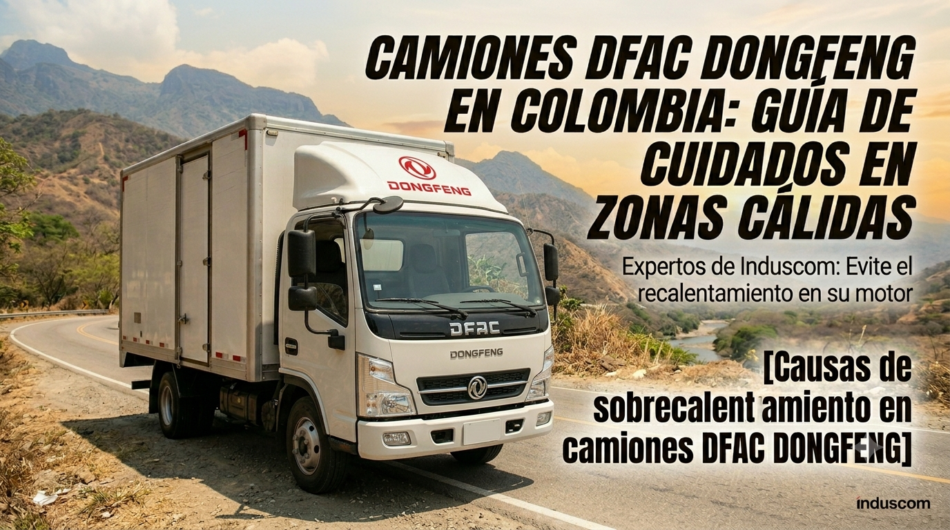 Recalentamiento de camiones DFAC DONGFENG