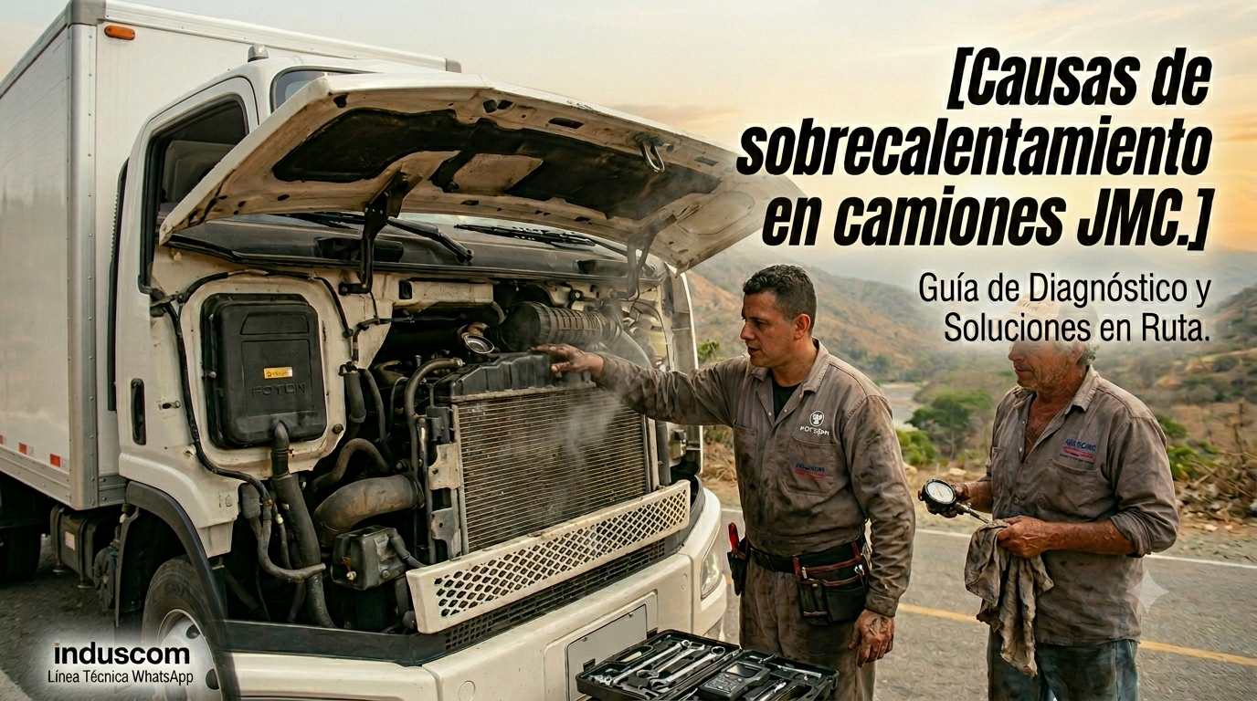 Recalentamiento de camiones JMC