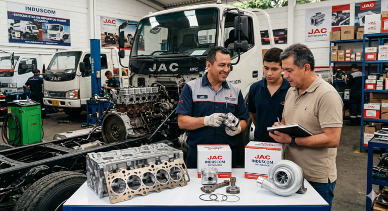 Repuestos camiones jac