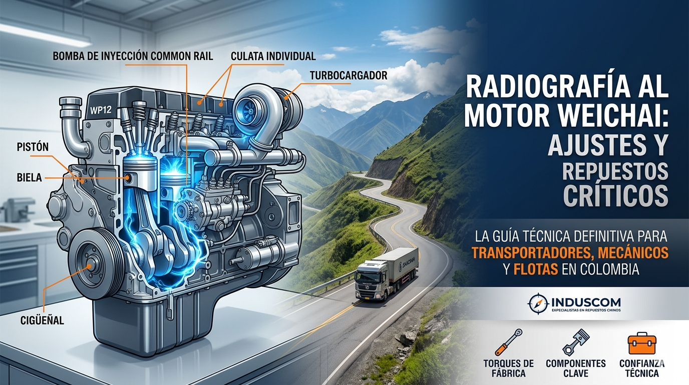 Repuestos motores weichai