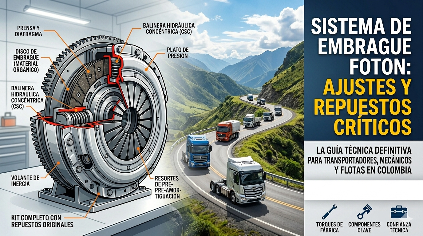 Sistema de embrague de foton