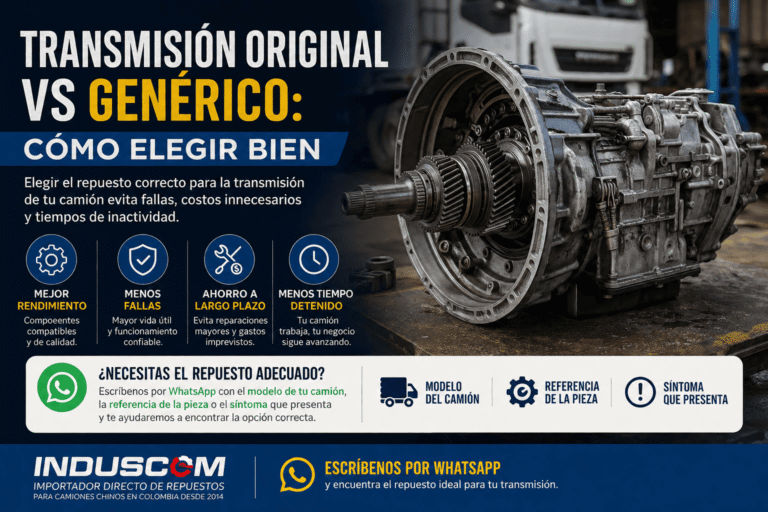 Transmisión original vs genérico: cómo elegir bien