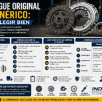 Embrague original vs genérico: cómo elegir bien