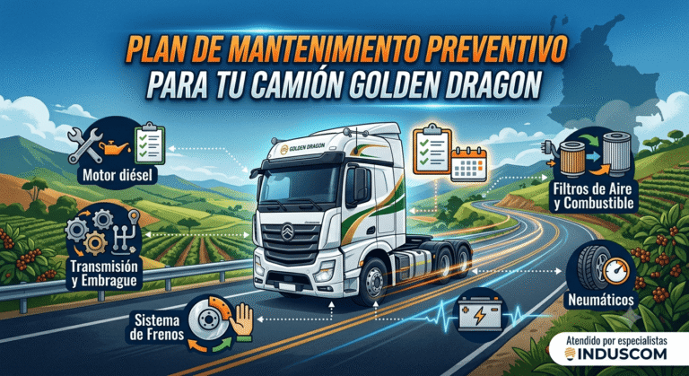 Sistema eléctrico Golden Dragon: sensores, alternador y motor de arranque