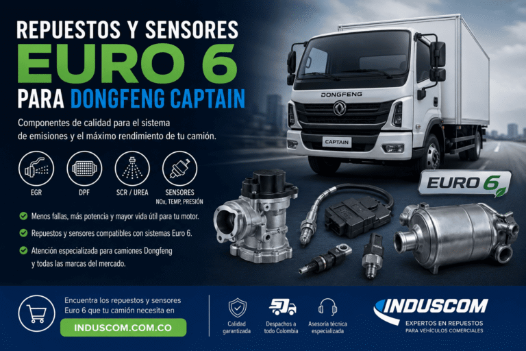 Repuestos Emisiones Dongfeng Captain Euro 6