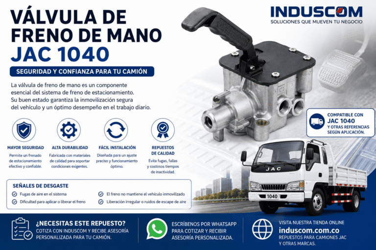 Comprar válvula de freno de mano JAC 1040