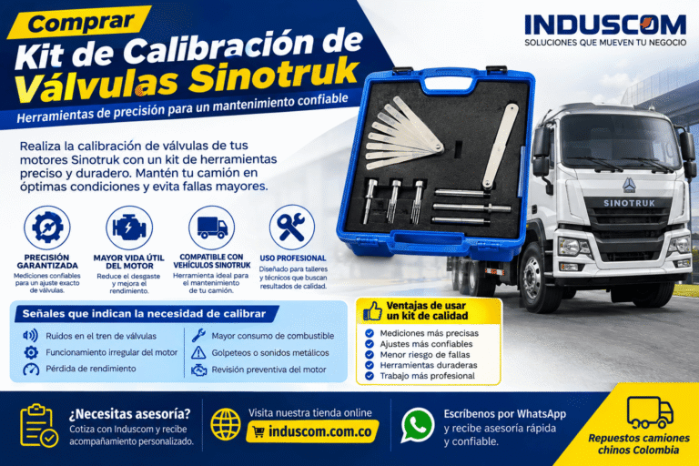 Comprar Kit de Calibración de Válvulas Sinotruk