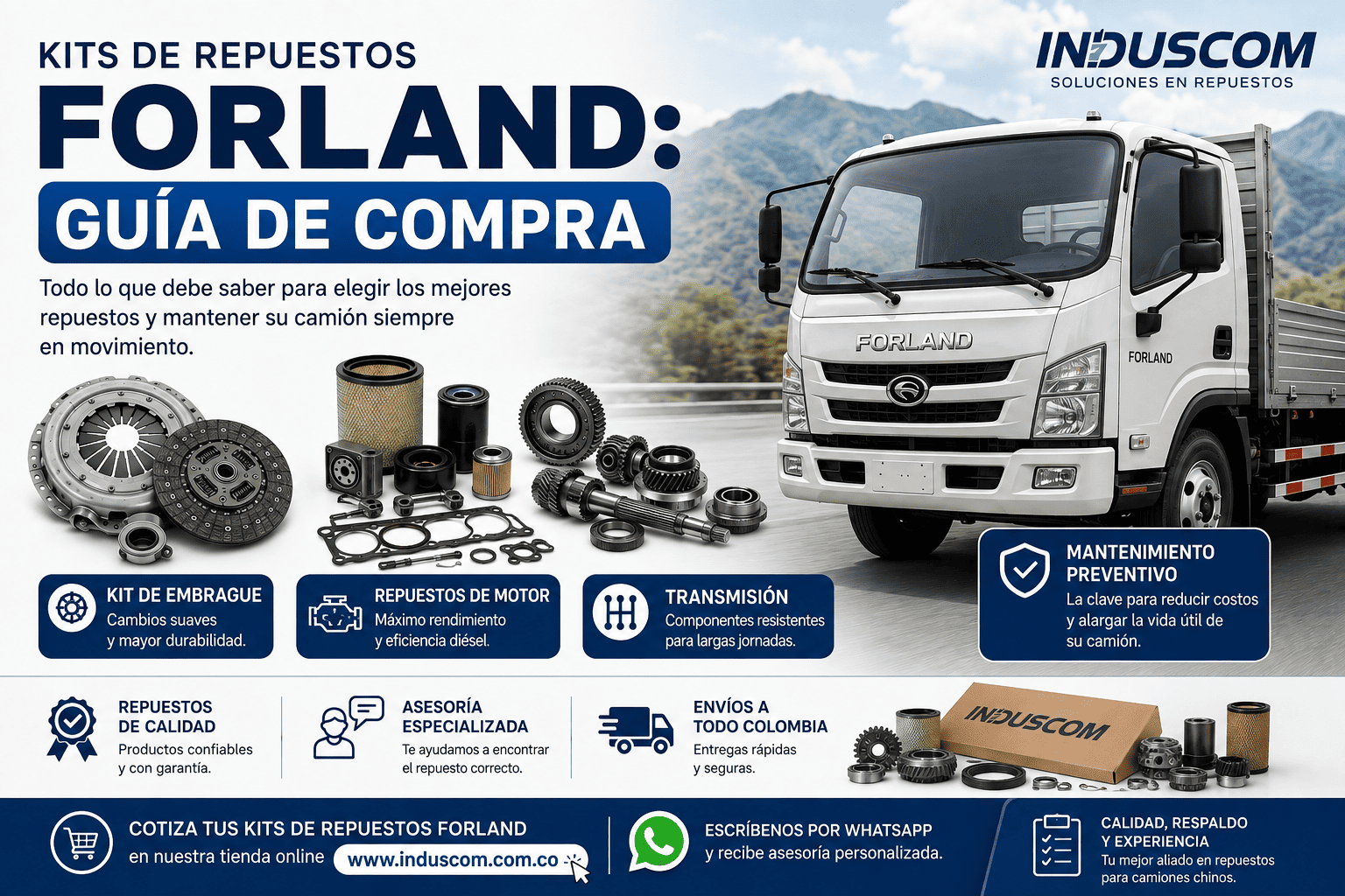 Kits de Repuestos Forland: Guía de Compra