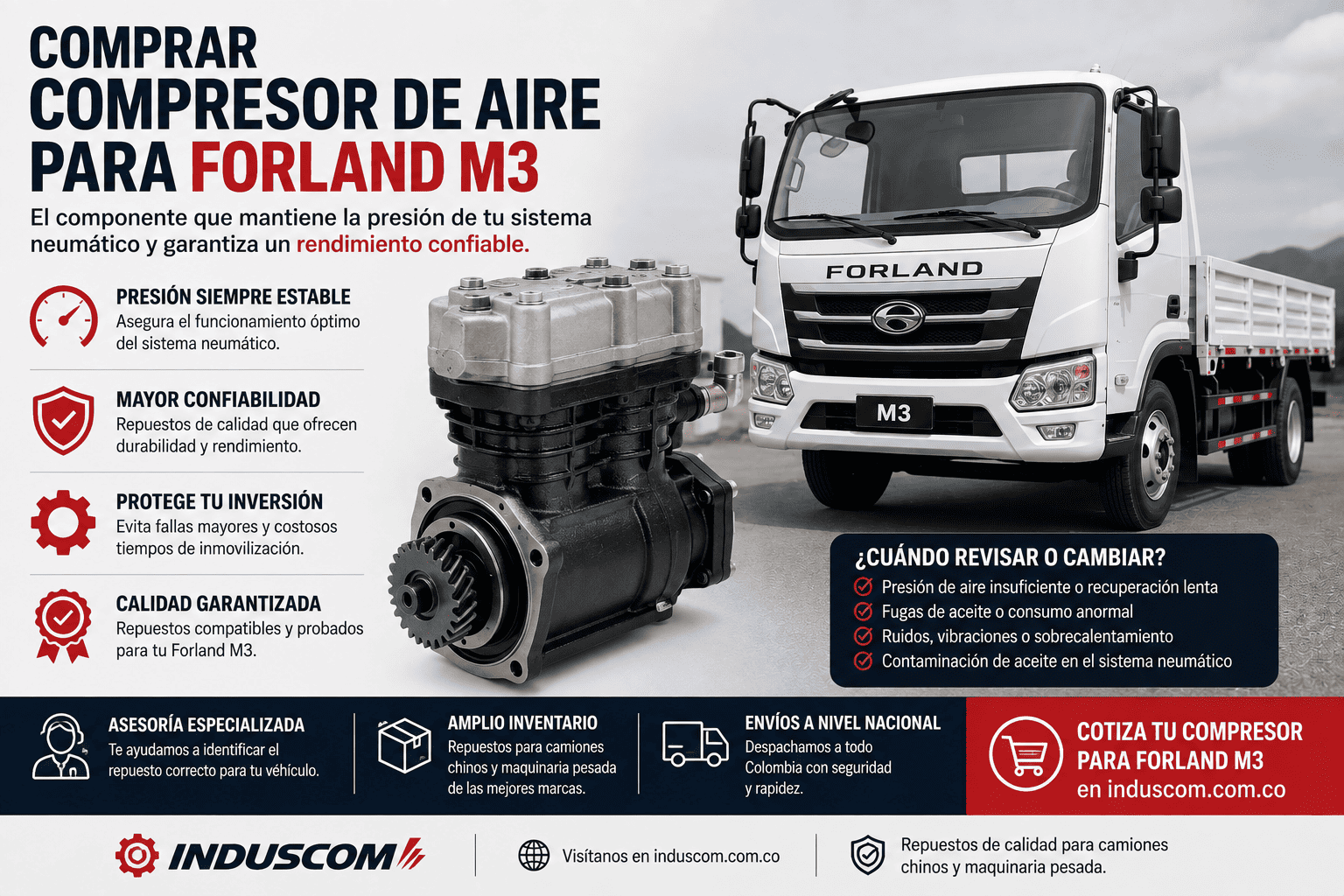Compresor de Aire Forland M3