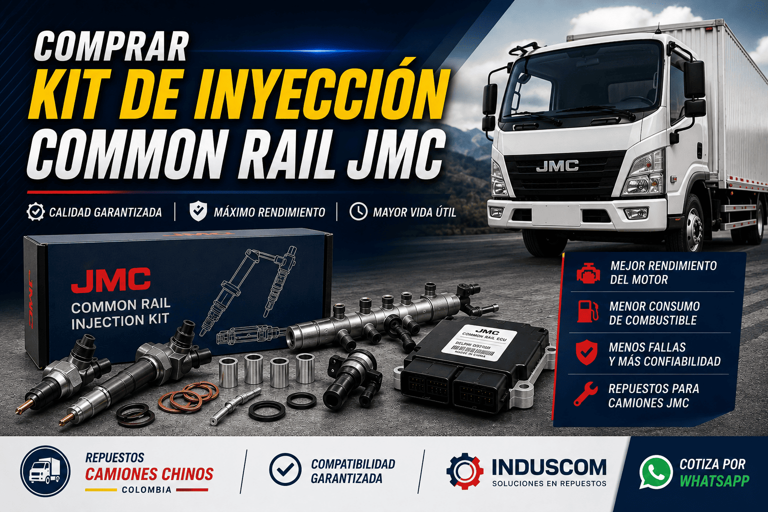 Kit de Inyección Common Rail JMC