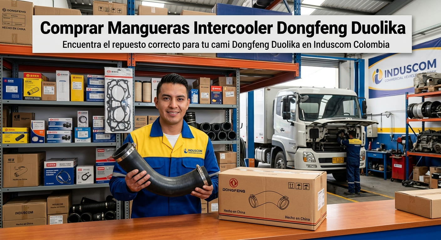 Mangueras Intercooler Dongfeng Duolika