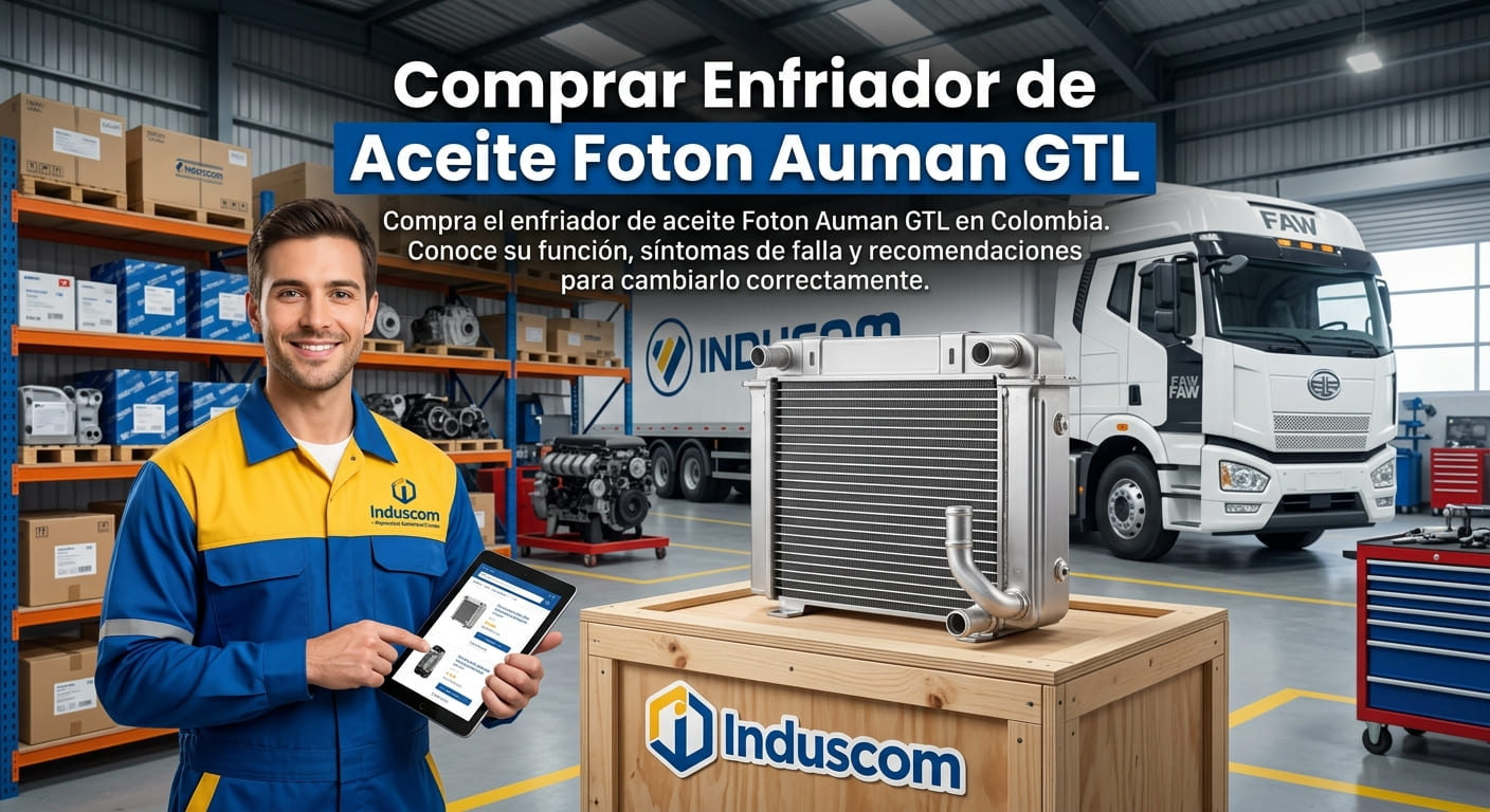 Enfriador de Aceite Foton Auman GTL