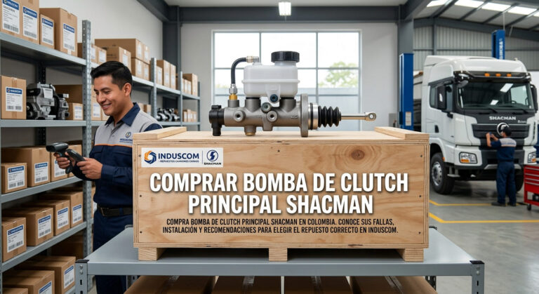 Bomba de Clutch Principal Shacman