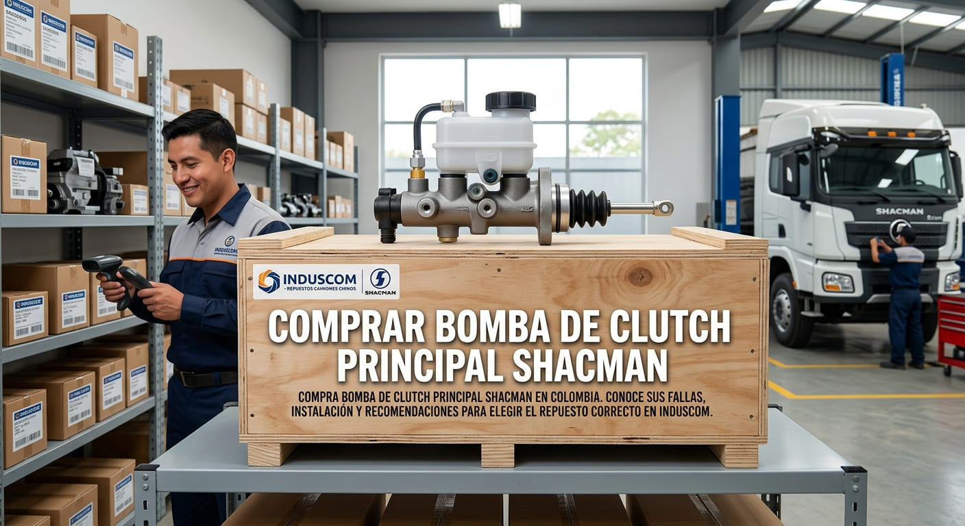 Bomba de Clutch Principal Shacman