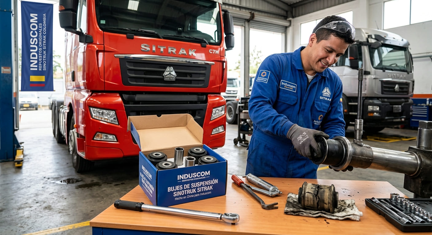 Bujes de Suspensión Sinotruk Sitrak
